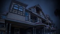 The Winchester Mystery House flicks on the flashlights, eek, in honor of Half-o-Ween