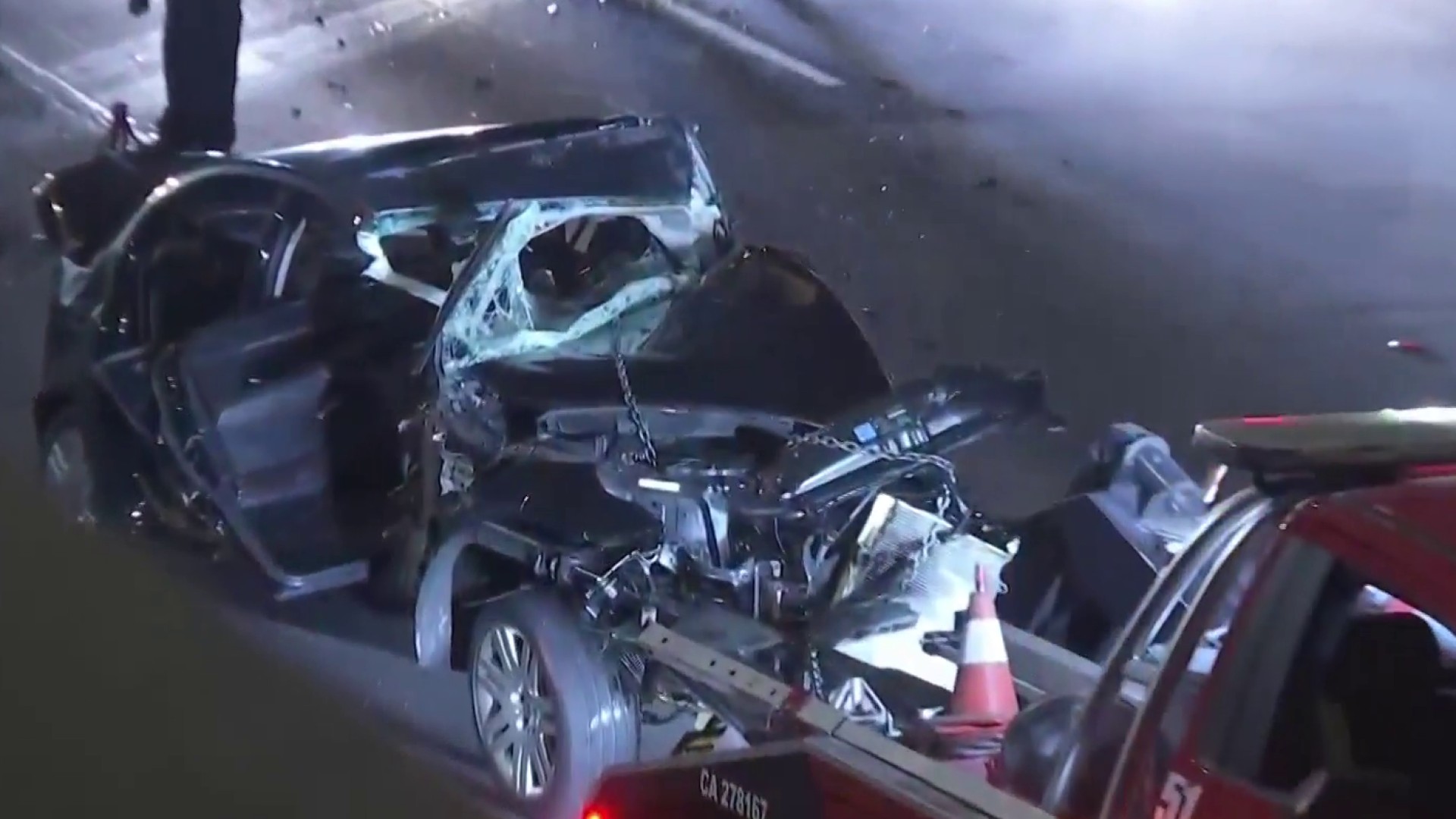 Wrong-Way Crash On 101 Freeway In Hollywood Leaves One Dead, One ...