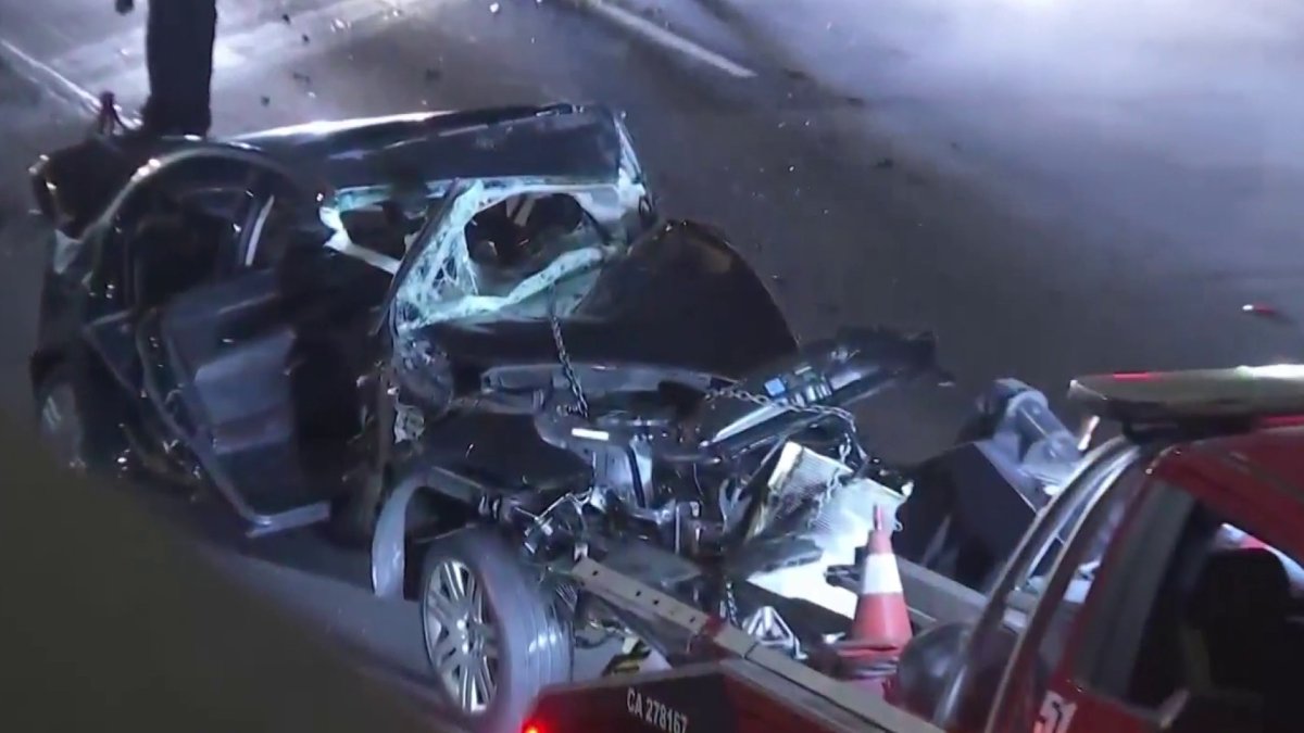 Wrong-Way Crash on 101 Freeway in Hollywood Leaves One Dead, One ...