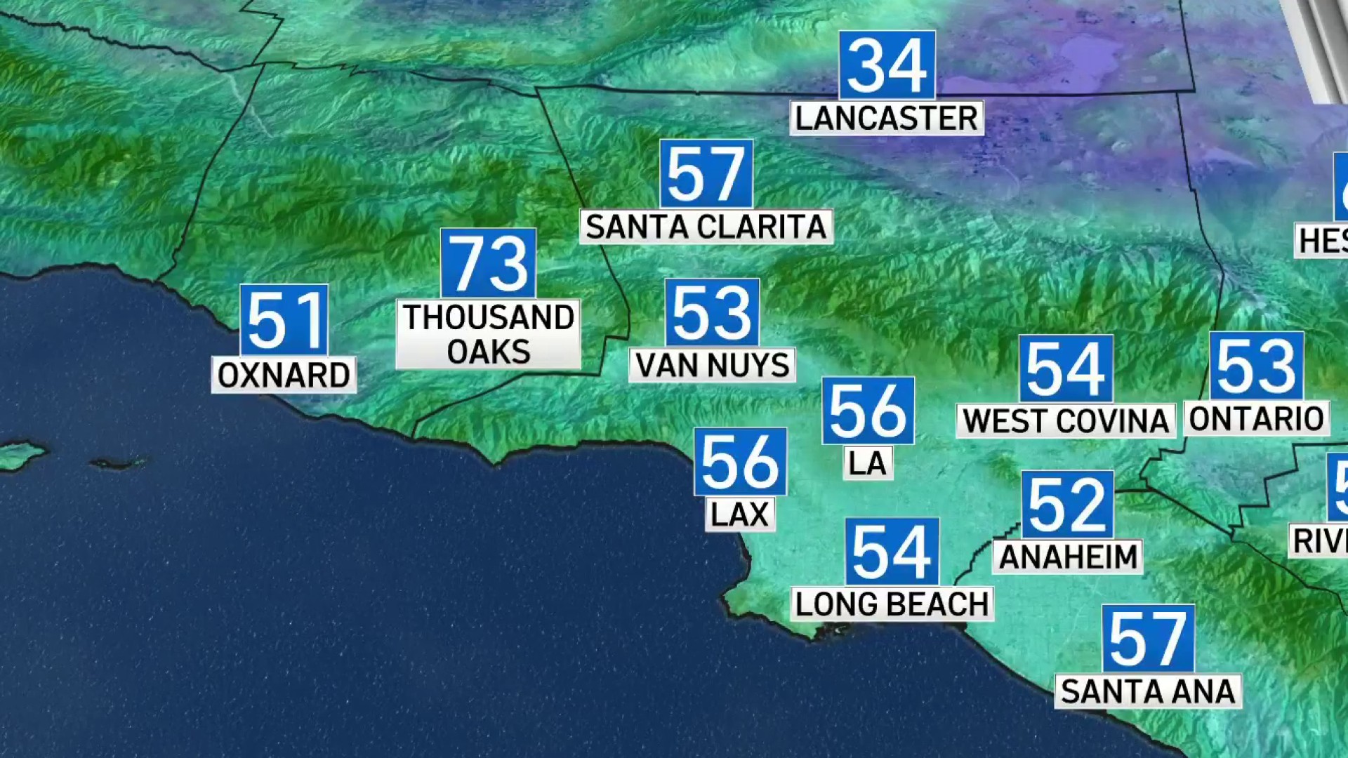 Weather Forecast Los Angeles February 2025