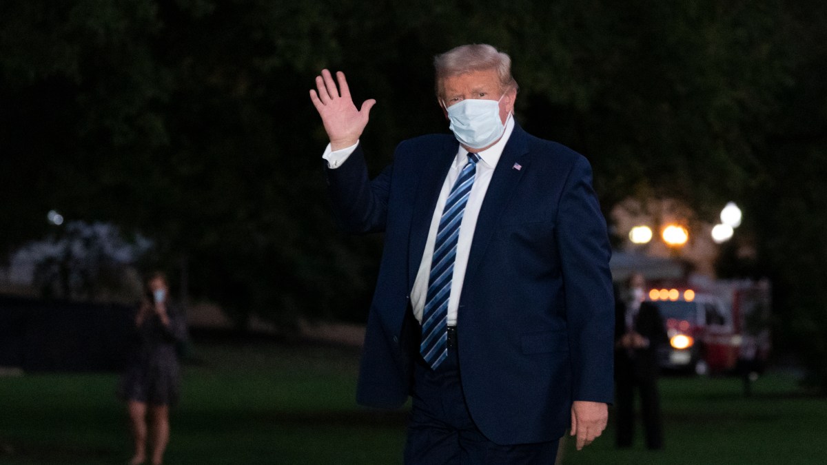 Trump Says He's Ready for Rallies; Doctor Says Therapy Done 1