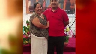 Carlos Jafet Alfaro who has been missing since May 2020 and his mother Ingrid López.