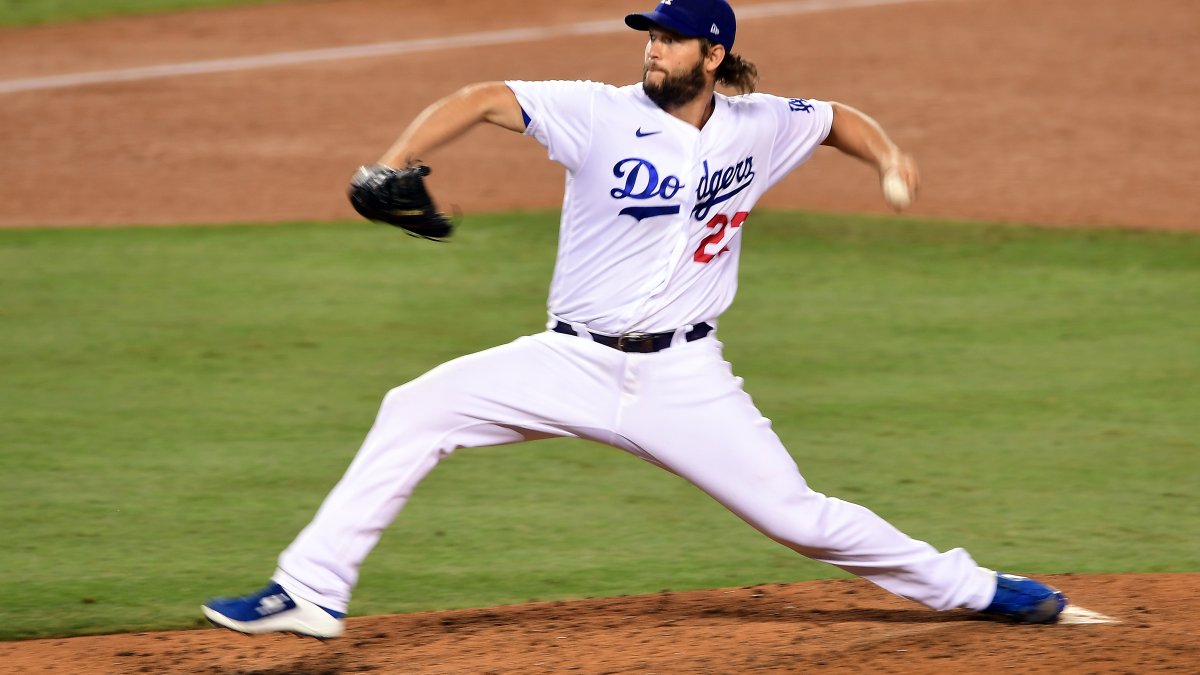 Clayton Kershaw #22 Los Angeles Dodgers 2020 World Series