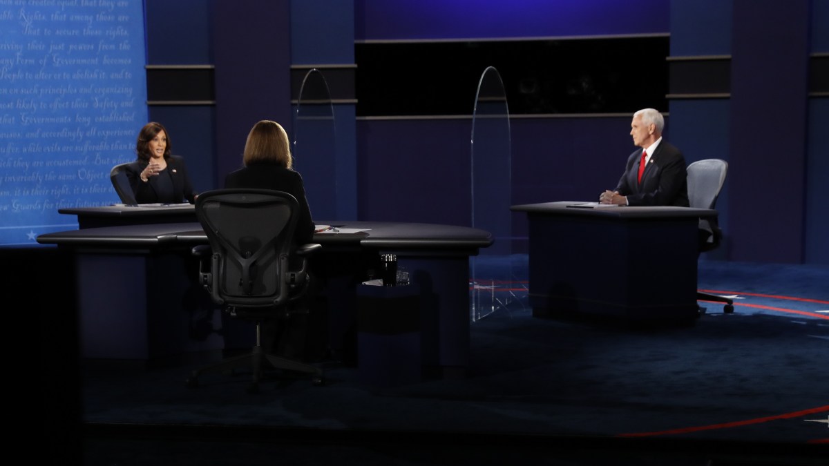 Fact Check: Pence Echoes Trump Misfires in VP Debate 1