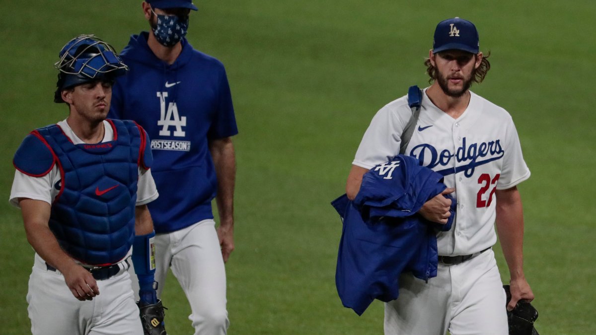 Austin Barnes Will Catch Clayton Kershaw, Kiké Hernandez Inserted into  Lineup for Game 4 vs Braves – NBC Los Angeles