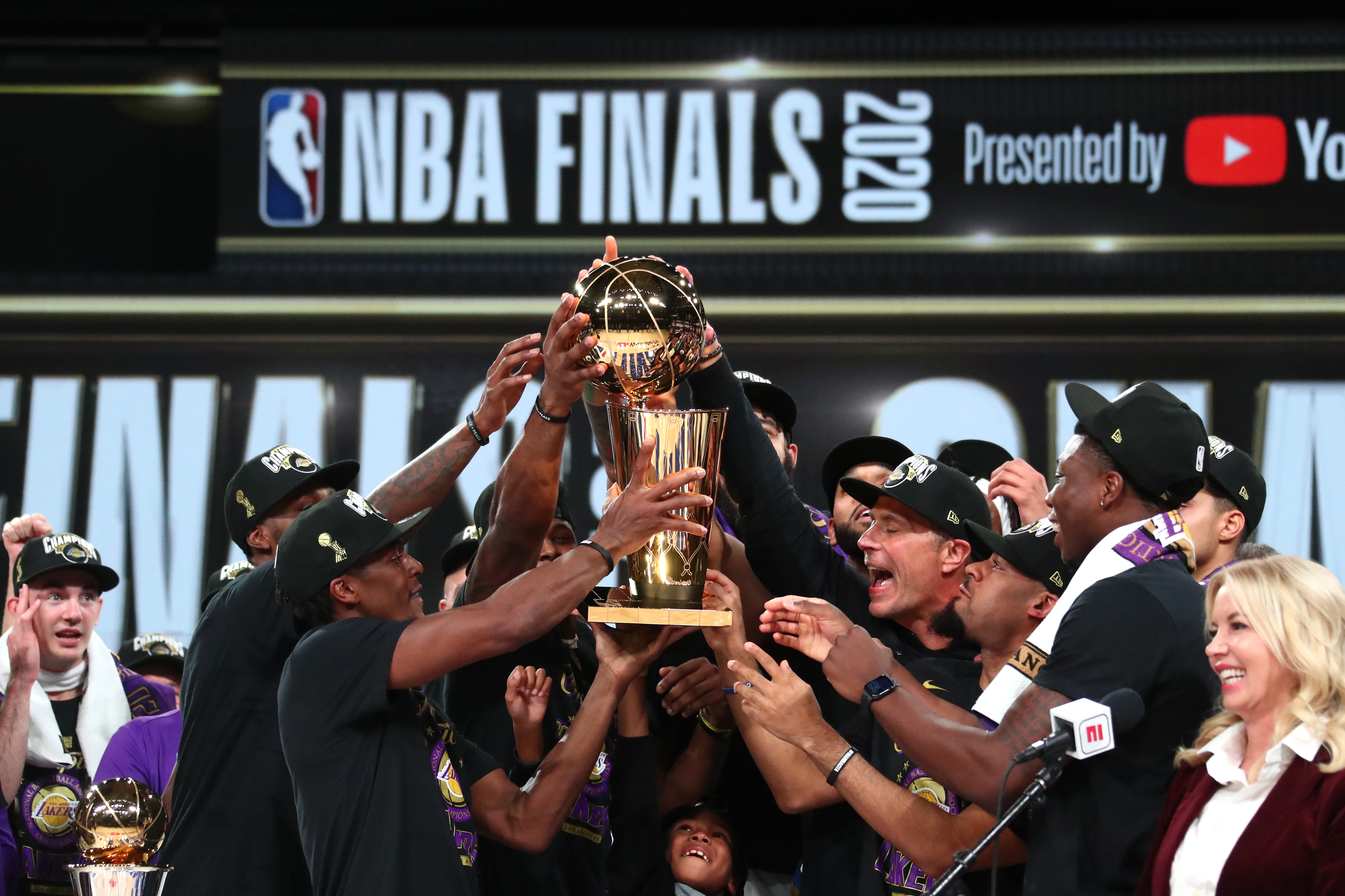Photos: Lakers Make NBA History With 17th NBA Championship - NBC Los Angeles