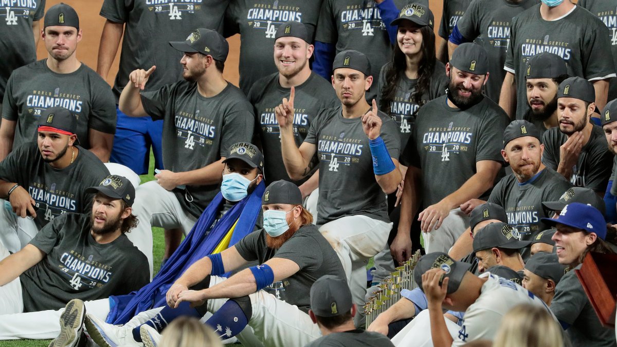 Los Angeles Dodgers Majestic 2018 National League Champions Locker