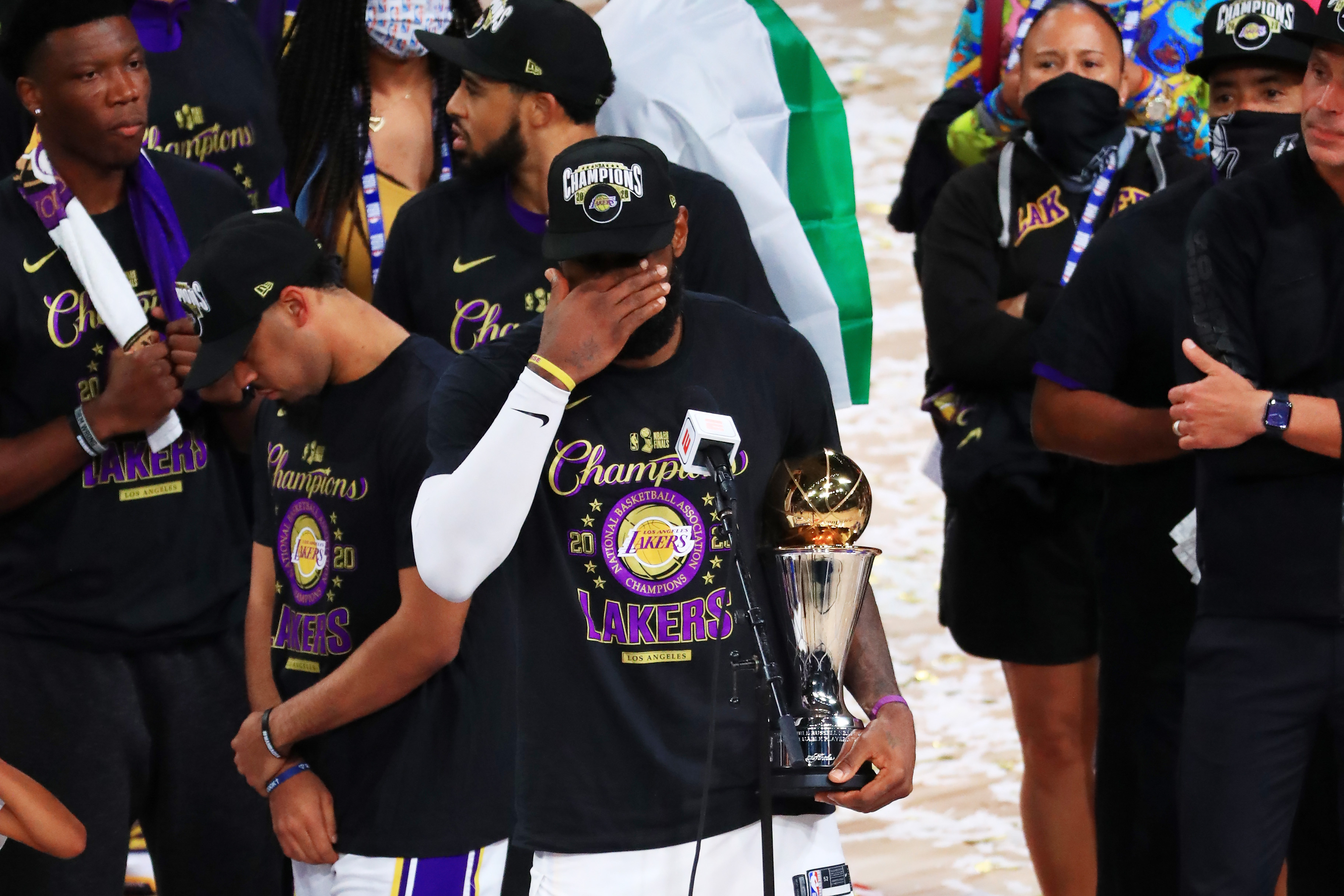 Photos Lakers Make Nba History With 17th Nba Championship Nbc Los Angeles