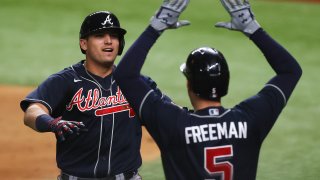 League Championship - Atlanta Braves v Los Angeles Dodgers - Game One