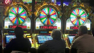 Guests at the Agua Caliente Casino.