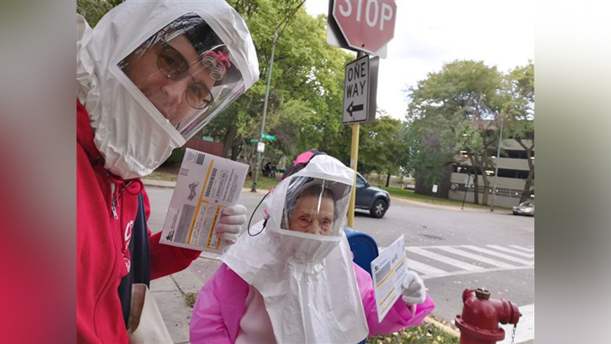 102-Year-Old Wears PPE to Mail Her Ballot: ‘Most Important Election of My Lifetime' 1