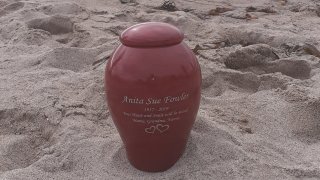 Urn containing woman’s mother’s ashes stolen from a vehicle in Burbank.