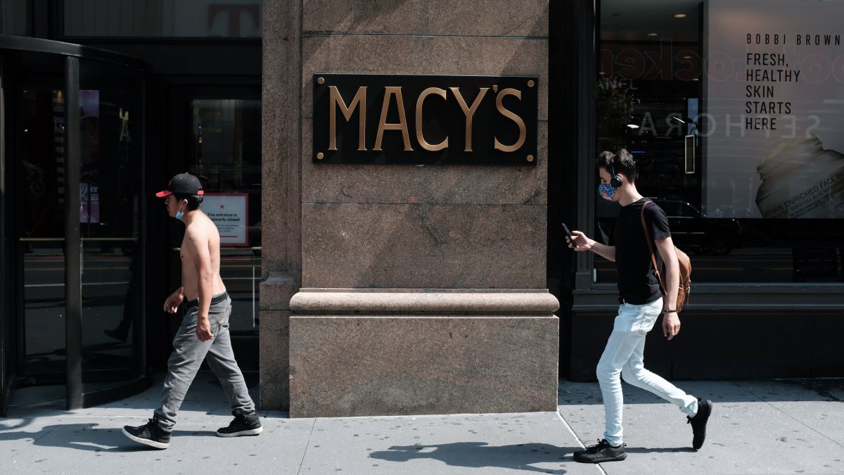 Macy’s Shares Fall as Same-Store Sales Drop More Than 20%, Covid Threatens Holidays – NBC Los ...
