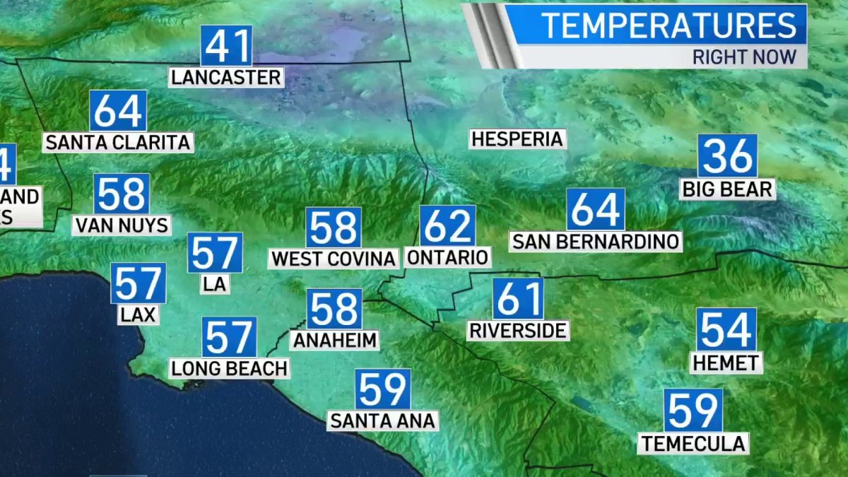 First Alert Forecast: Temperatures Will Heat Up This Week – NBC Los Angeles