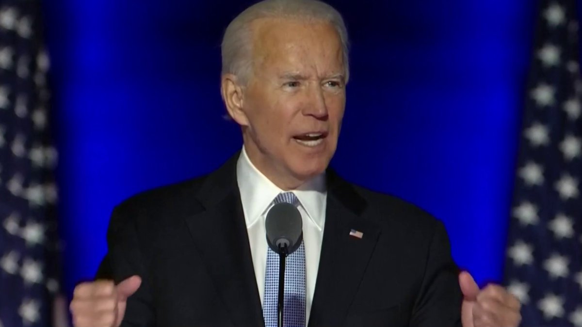 Joe Biden Calls for Unity and Healing – NBC Los Angeles