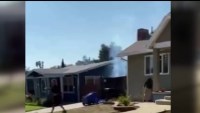 FedEx Driver Hailed Hero After He Puts Out House Fire
