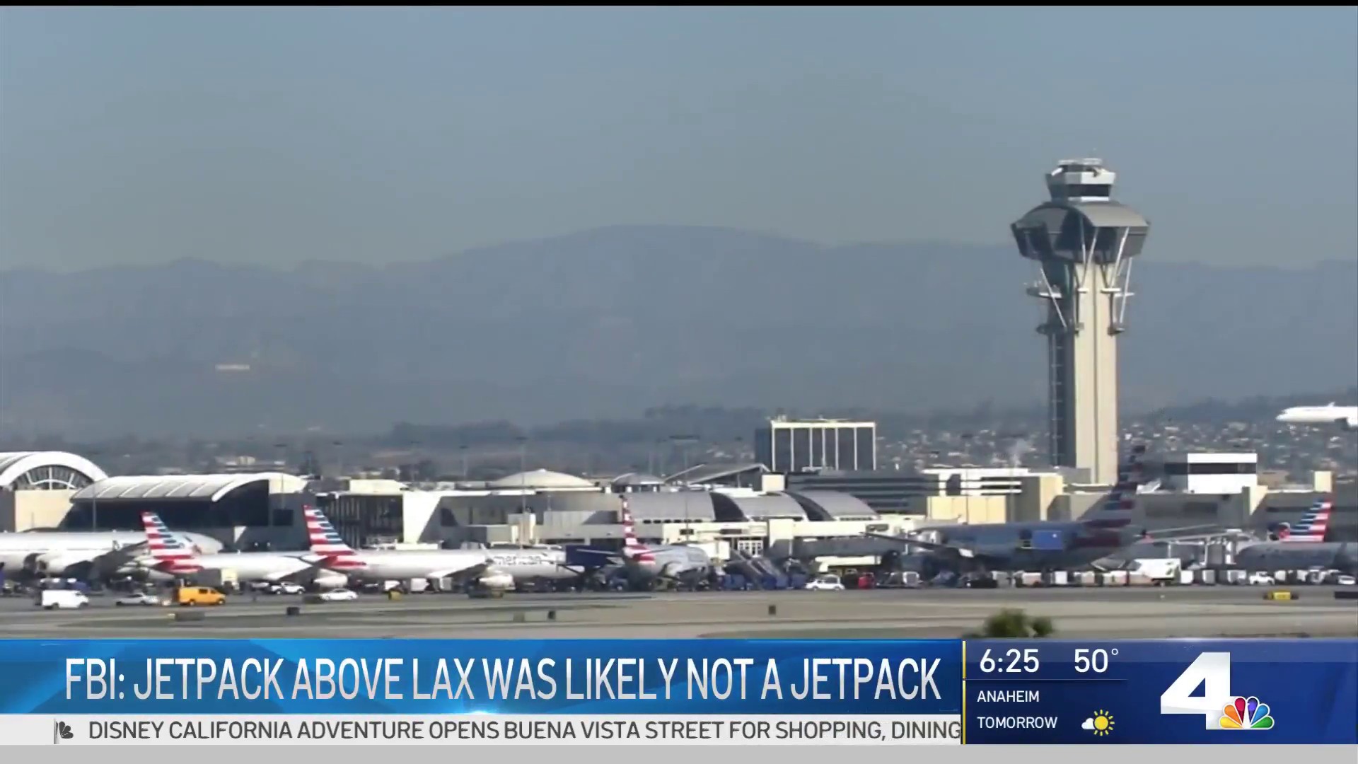 Jetpack man is back, adding to the flying mystery over LAX