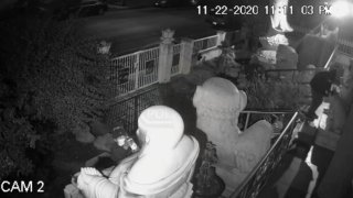 Hu’o’ng Tich Buddhist Temple, located at 4821 W. Fifth St., near Rosita Street, was vandalized about 11:10 p.m. Sunday, Nov. 22, 2020, according to the Santa Ana Police Department.