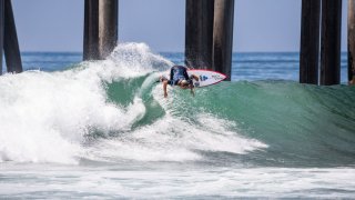File Image: Sage Erickson at Huntington Beach on August 3, 2019 in CA, USA. (Photo by Jenny Herron/WSL via Getty Images)