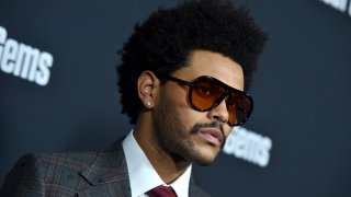 In this Dec. 11, 2019, file photo, The Weeknd attends the premiere of A24's "Uncut Gems" at The Dome at ArcLight Hollywood in Hollywood, California.