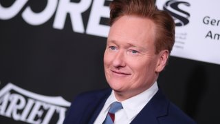 US television host Conan O’Brien arrives for the 10th Anniversary CORE (Community Organized Relief Effort) Gala at the Wiltern theatre in Los Angeles on January 15, 2020. – CORE (formerly known as J/P HRO) is marking the 10th anniversary of both the devastating 2010 Haitian earthquake and the subsequent founding of this organization by Sean Penn. (Photo by Jean-Baptiste LACROIX / AFP) (Photo by JEAN-BAPTISTE LACROIX/AFP via Getty Images)