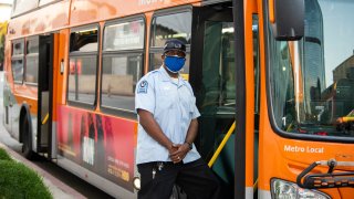 A Metro bus driver.