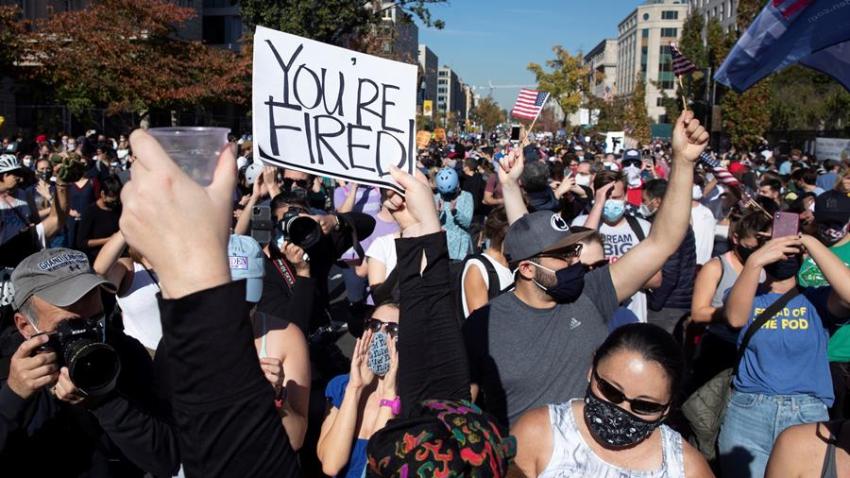 Thousands Turn Out in Downtown LA Urging Trump To Accept Defeat – NBC ...