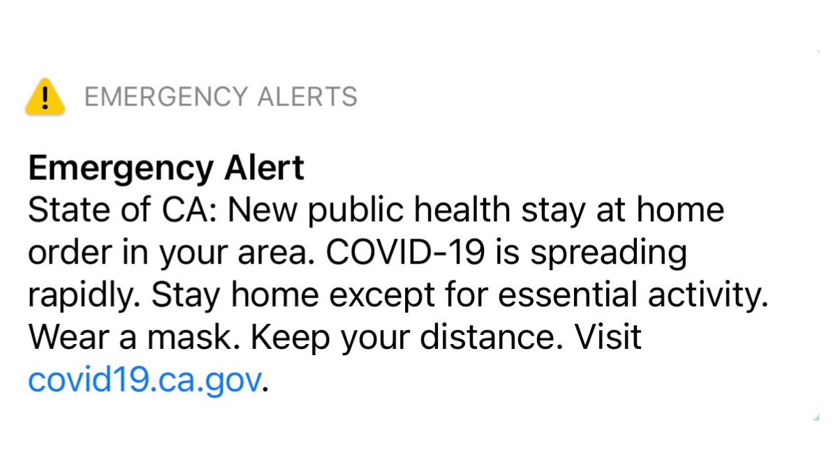 Californians, Here’s Why You Received That Emergency Alert on Your