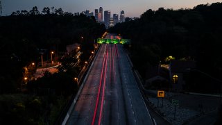 Traffic in Los Angeles.