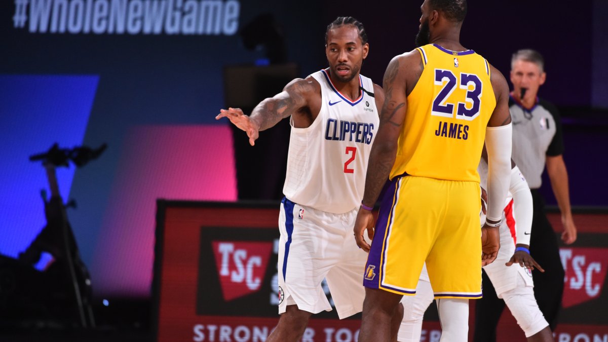Lakers Against Clippers Set For Nba Opening Night Nbc Los Angeles