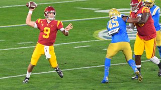 COLLEGE FOOTBALL: DEC 12 USC at UCLA