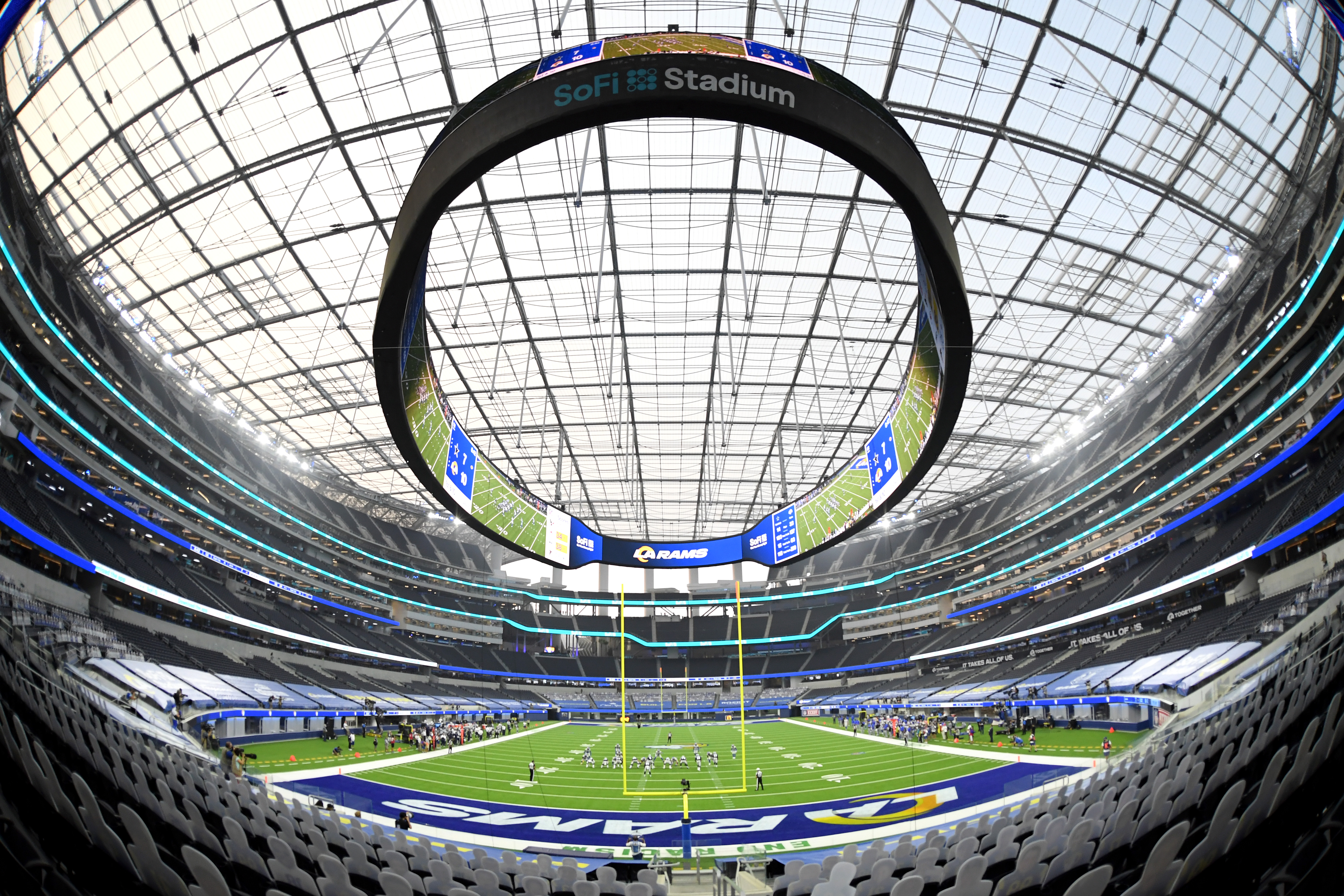 Rams plan for full-capacity at SoFi Stadium