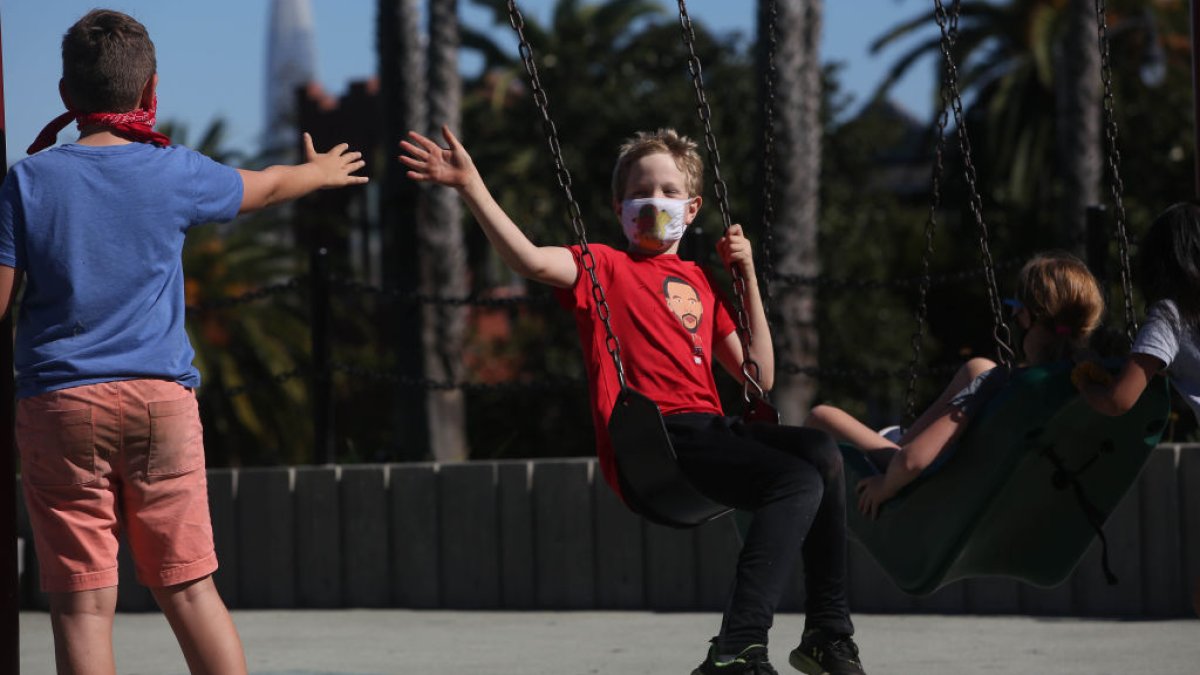 California Allows Playgrounds to Open Under StayatHome Order NBC