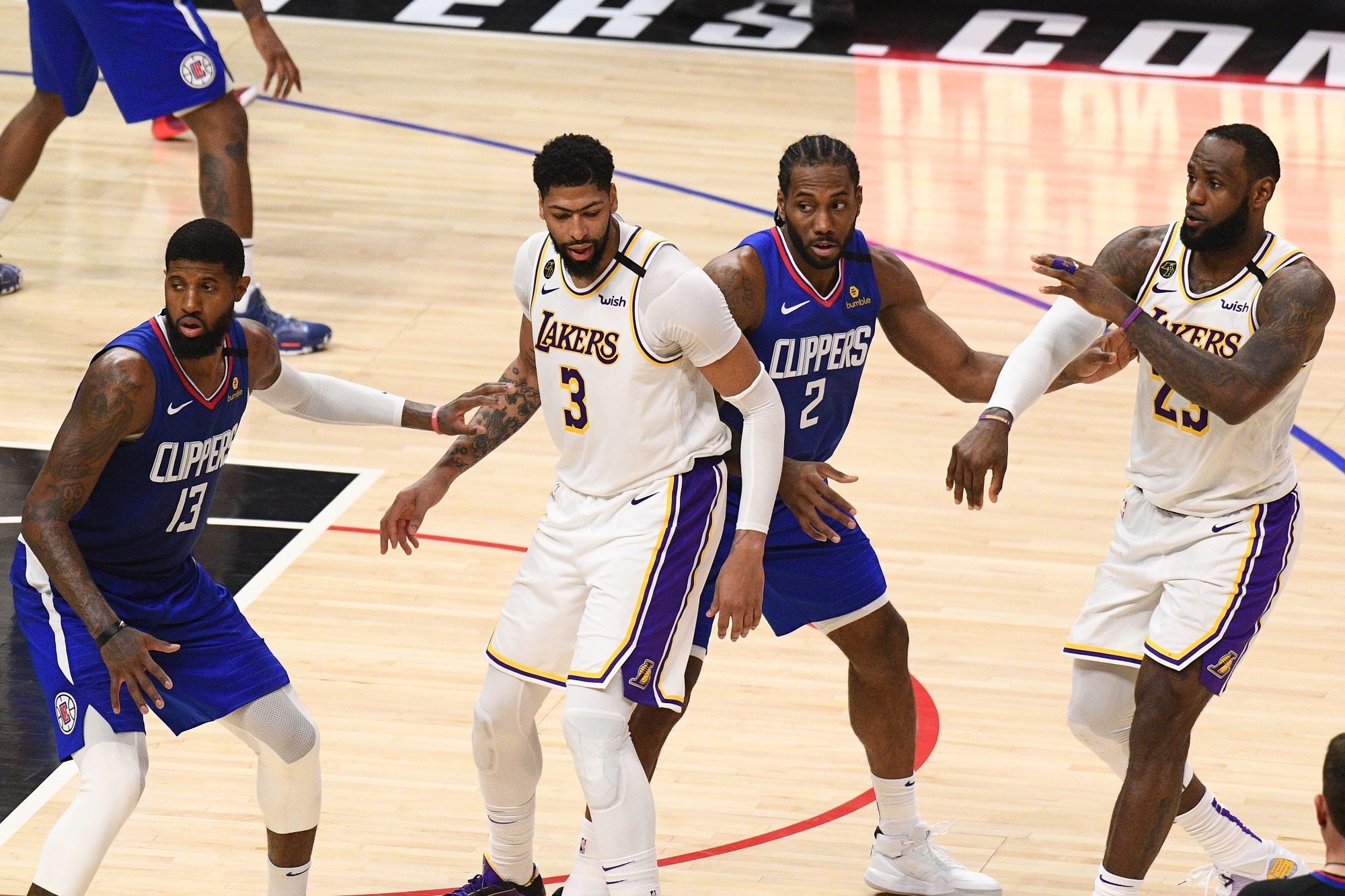 NBA Prepares for 'Bumps' as Lakers and Clippers Tip-Off Season