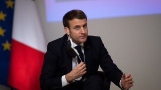 French President Emmanuel Macron.