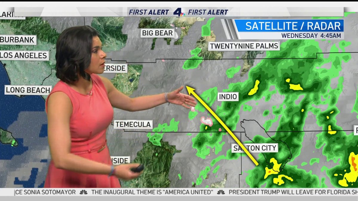 First Alert Forecast Calmer Winds Nbc Los Angeles