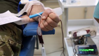Blood donation in Kharkiv