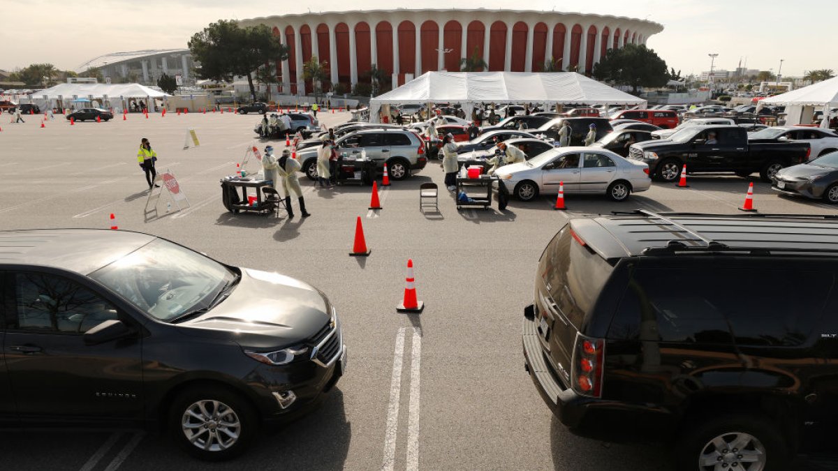 LA County Vaccine SecondDose Appointments Take Priority Due to Short