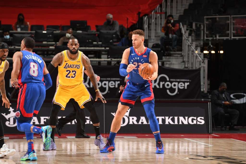 Los Angeles Lakers v Detroit Pistons