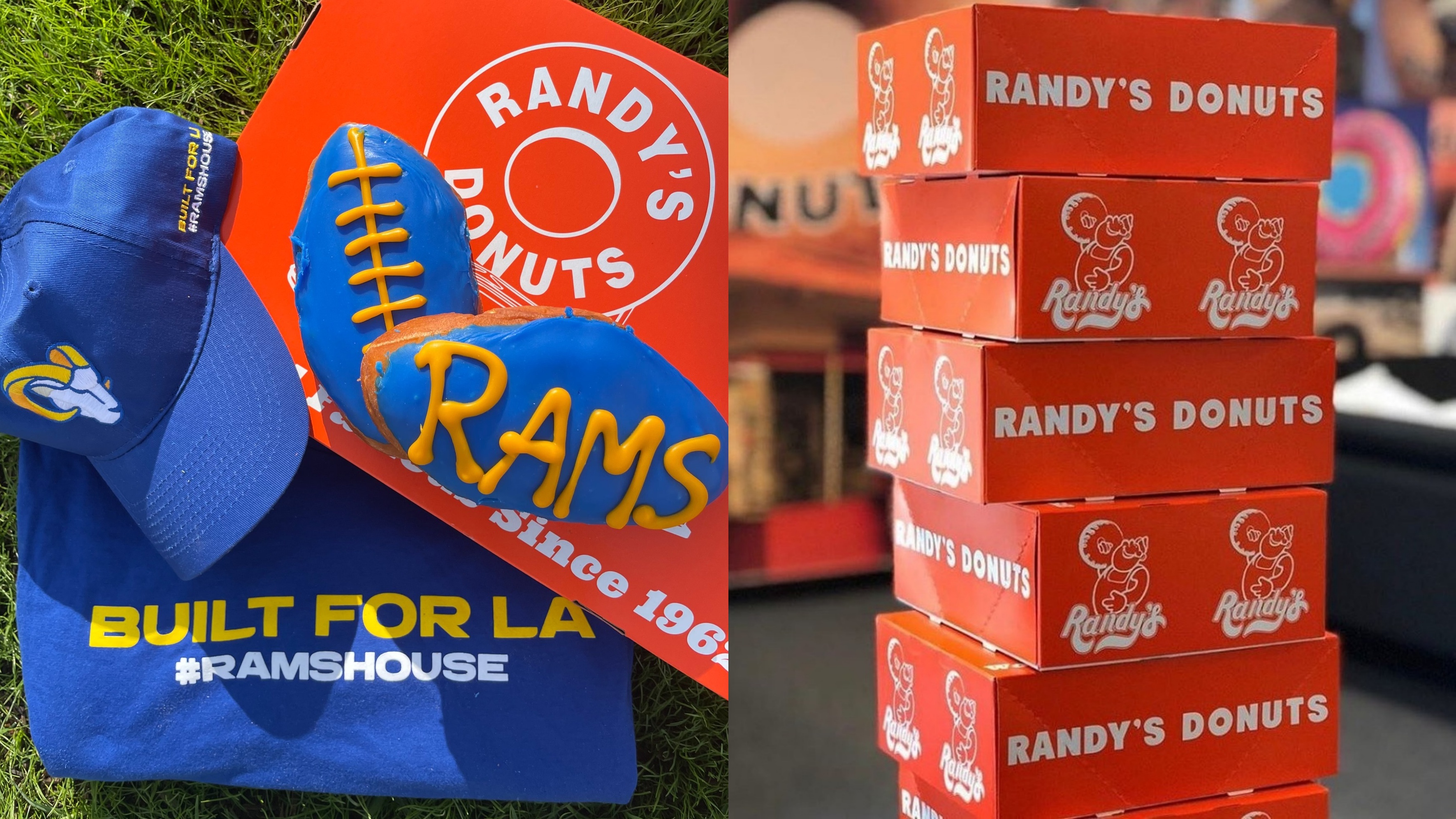 Rams Fans Rally at Randy's Donuts – NBC Los Angeles