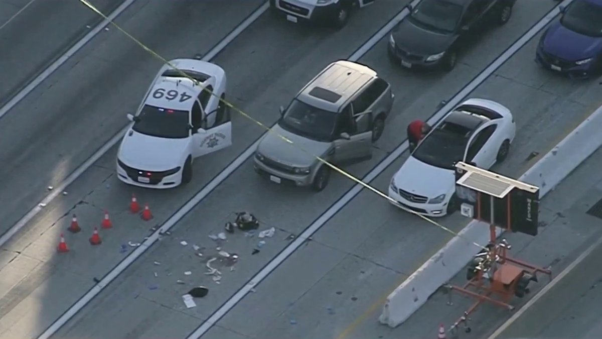 10 Freeway Closed Eight Hours After Shooting In Upland Nbc Los Angeles