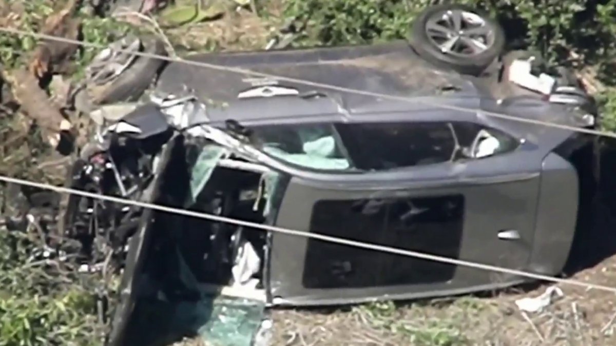 Tiger Woods Involved in Rollover Crash on Palos Verdes Peninsula NBC