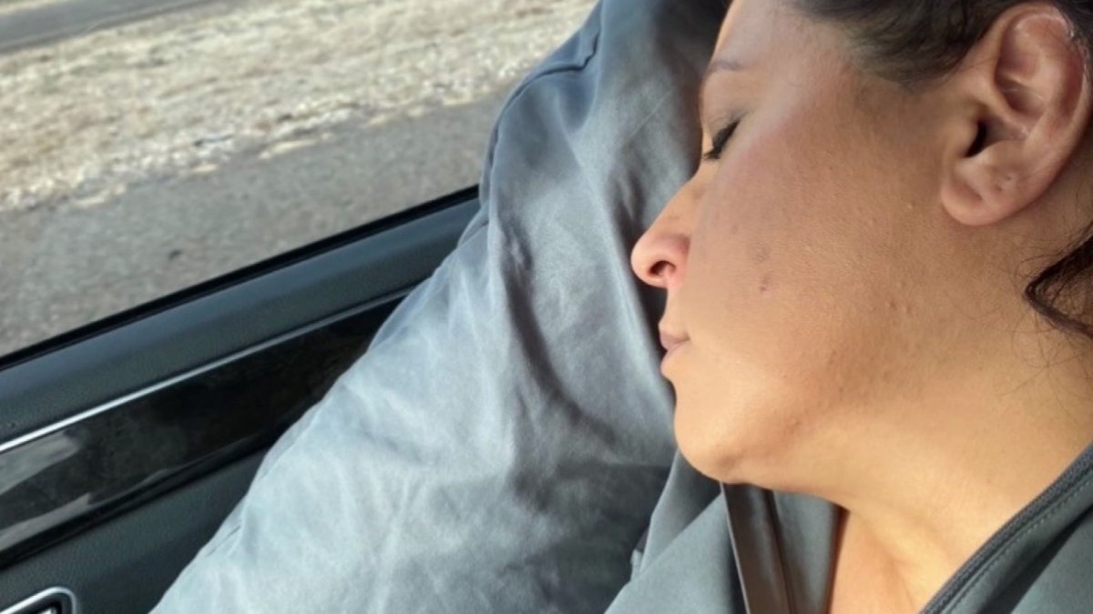 Husband’s Photograph Captures ‘One Tired Respiratory Therapist’ NBC
