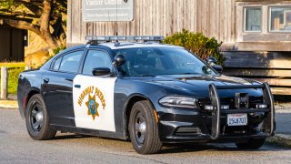 File Image: Highway Patrol vehicle stationed at Drakes Beach, Point Reyes; The California Highway Patrol (CHP) is the state law enforcement agency of California.