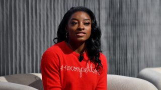 SK-II and Simone Biles Reveal ?VS? Series Teaser Film For Beauty Is #NOCOMPETITION at Crosby Street Hotel on March 04, 2020 in New York City.