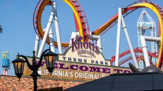 A view of Knott's Berry Farm.
