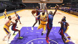 Detroit Pistons v Los Angeles Lakers