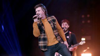 Morgan Wallen performs onstage at the Ryman Auditorium on January 12, 2021 in Nashville, Tennessee.