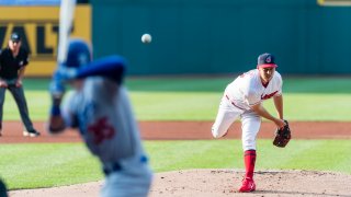 Los Angeles Dodgers v Cleveland Indians