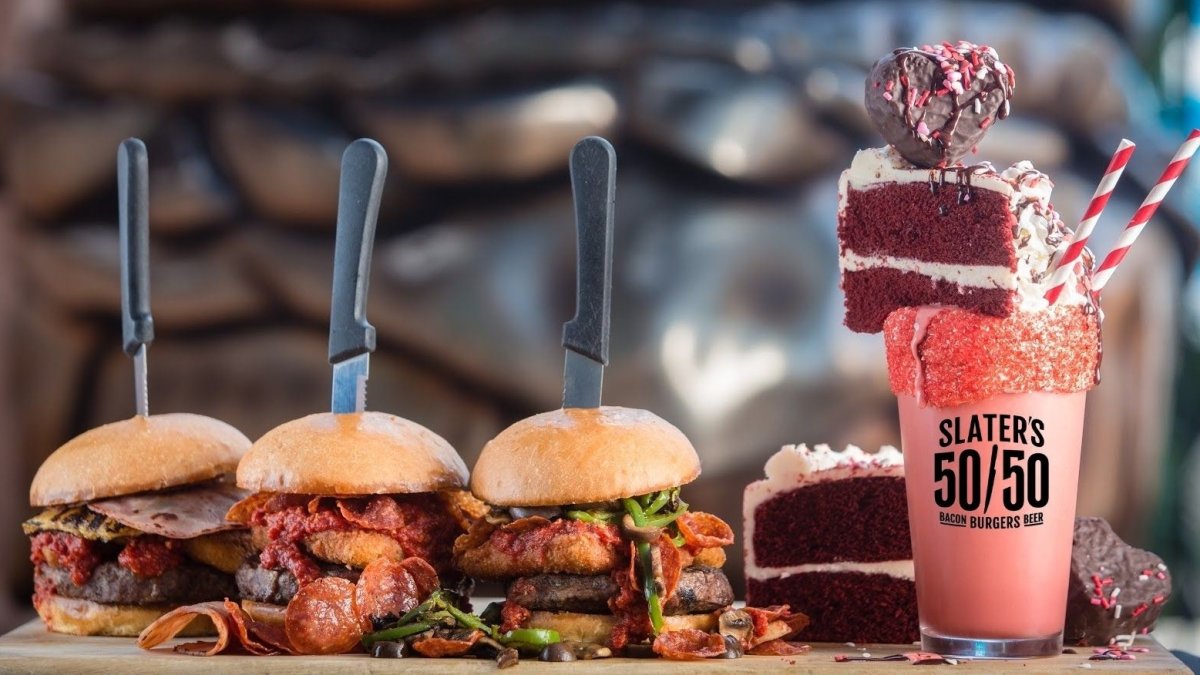Yes, Please Slater’s 50/50 Has a Pepperoni Pizza Burger NBC Los Angeles